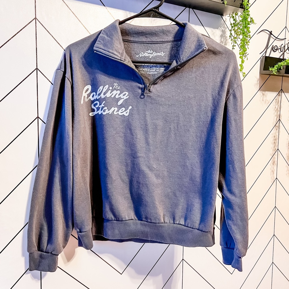 Rolling Stones Half Zip ✨